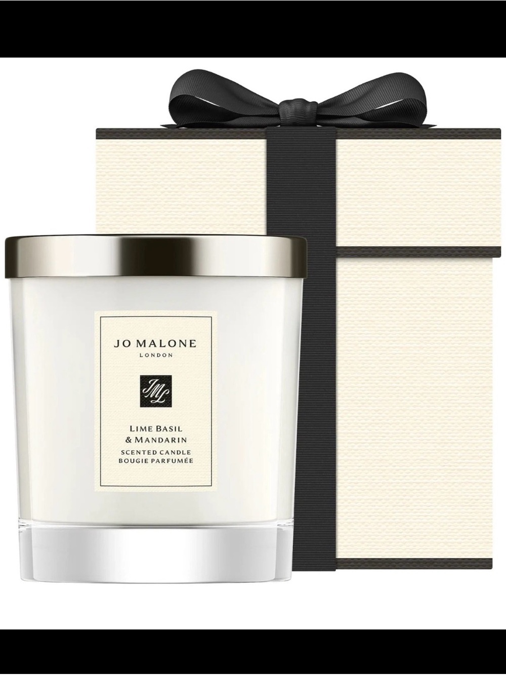 Jo Malone 3 wicked #Lime basil & Mandarin deluxe size 3.15inch /8cm candle new